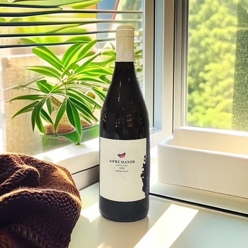 【原瓶进口】智利红酒甘甜口感爱芙庄园珍藏红葡萄酒13度750ml