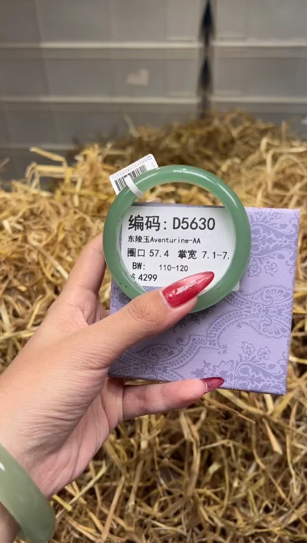 未镶嵌手镯石英质玉D5630