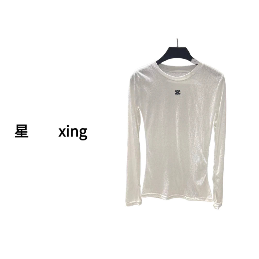 226凯旋夏装新款套头显瘦简约百搭打底雪花棉上衣54196