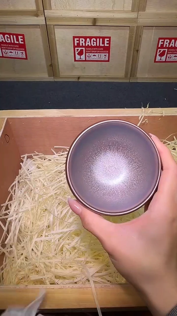 茶盏茶盏主人杯极光幻彩钵