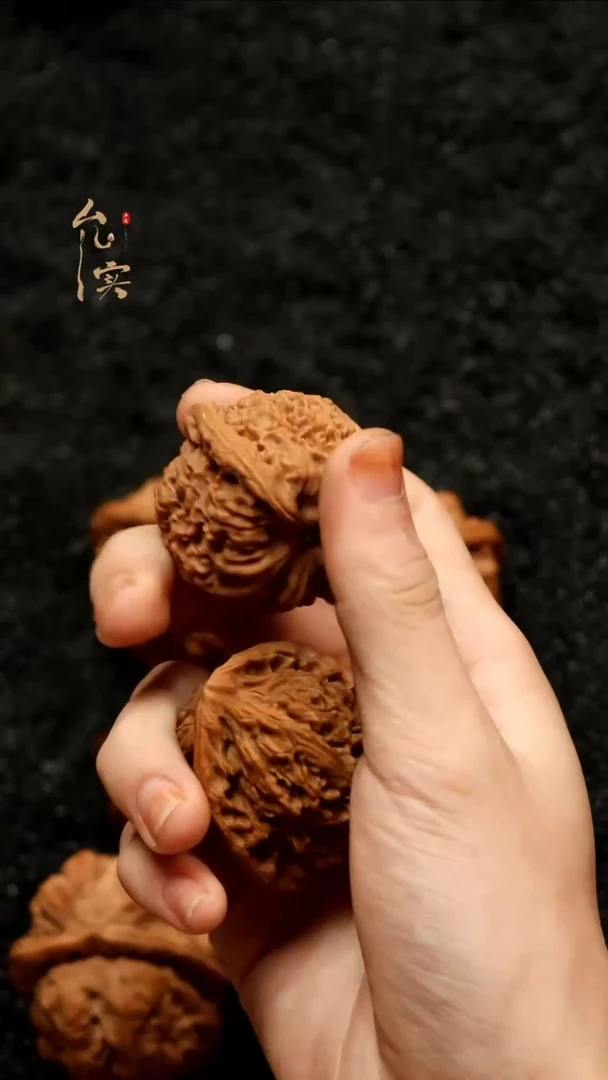 把件桃核南疆石文玩核桃