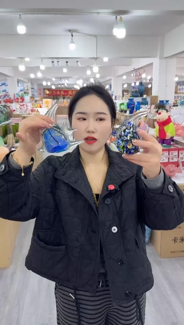 【闪购商品】无铅玻璃玖月花器U-品9