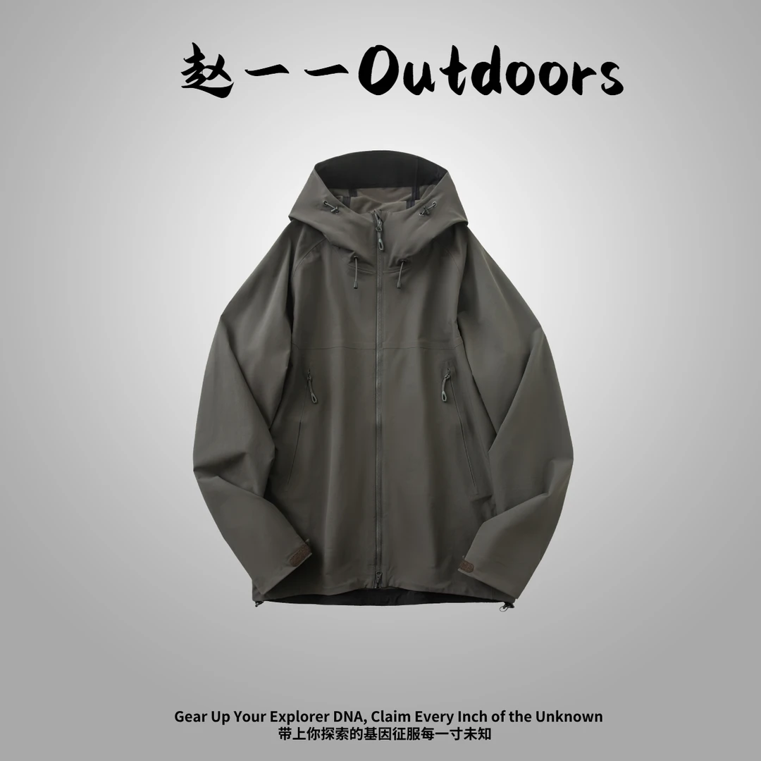 【赵一一】Winterfiled）全压胶户外通勤运动登山软壳外套4584