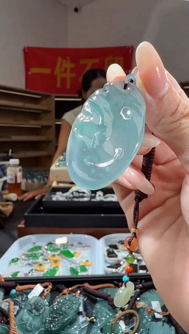 吊坠(不含链)未镶嵌翡翠悟道（多样性发其一）