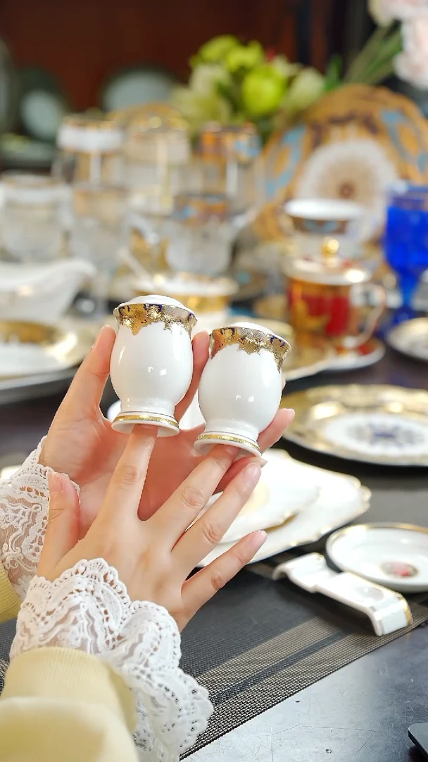 瓷片盐湖罐  2个 福利款