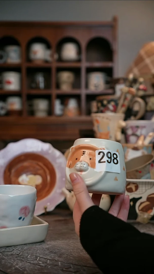 可爱川谷原创陶瓷12.21直播微瑕298