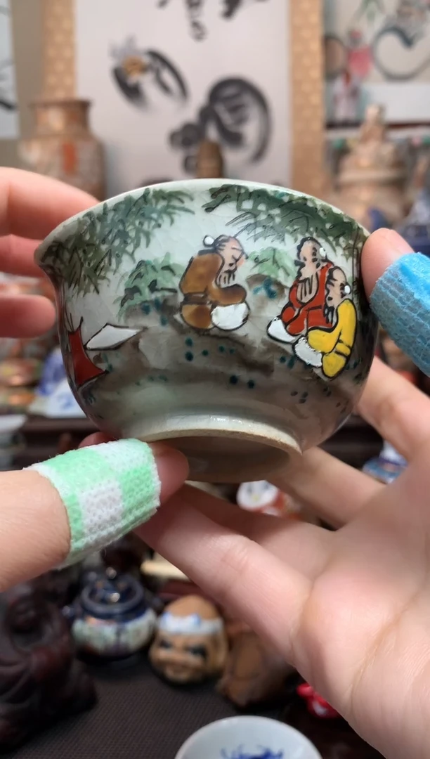 陶瓷杯茶道器六号