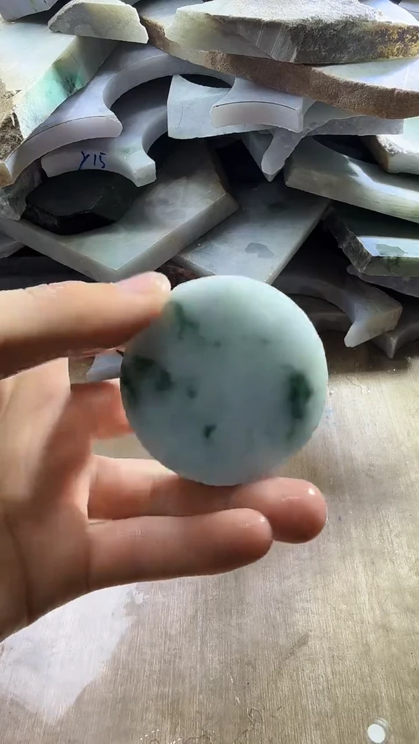 裸石翡翠天然翡翠A货花698