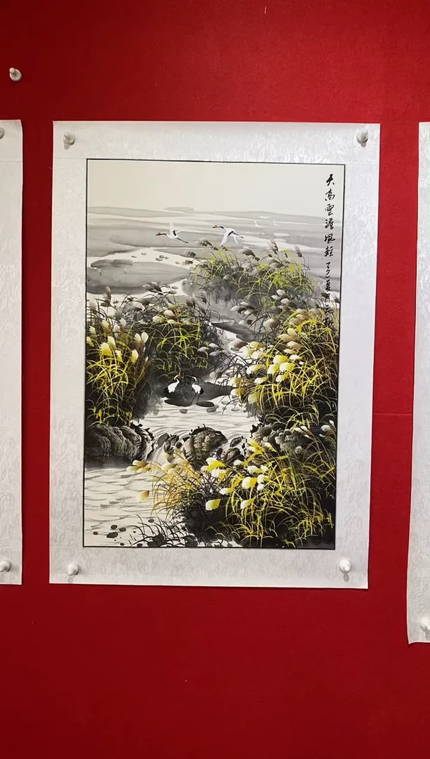 国画国画NYQ杰牛云勤老师作品