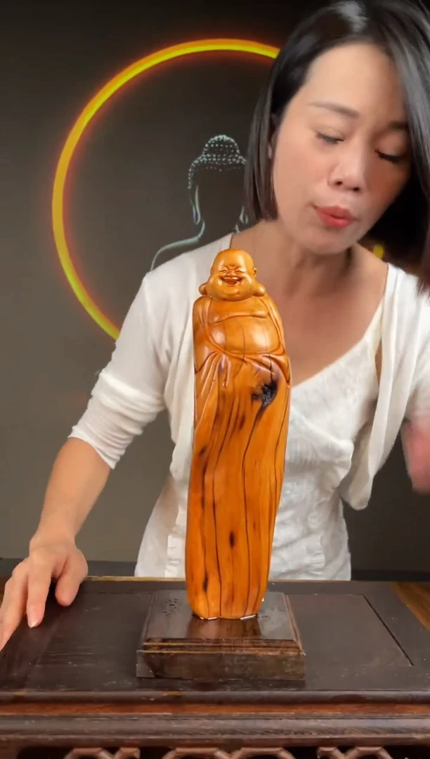 柏木（崖柏）手工摆件,先抢先得! 编号:85