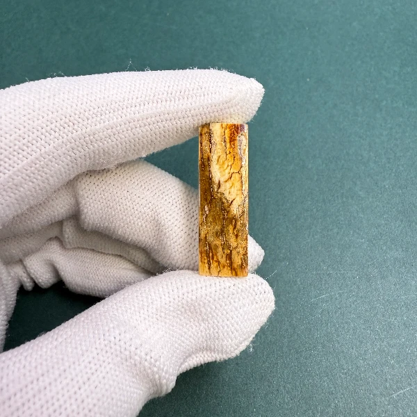 M1597天然猛犸牙 一字三通支持鉴定假一罚四