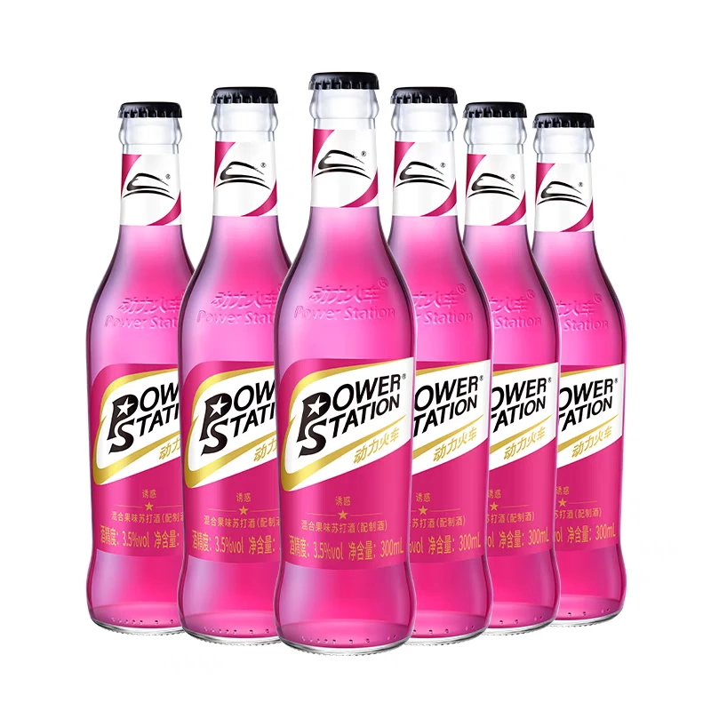 动力火车诱惑混合果味苏打酒248ml*24瓶