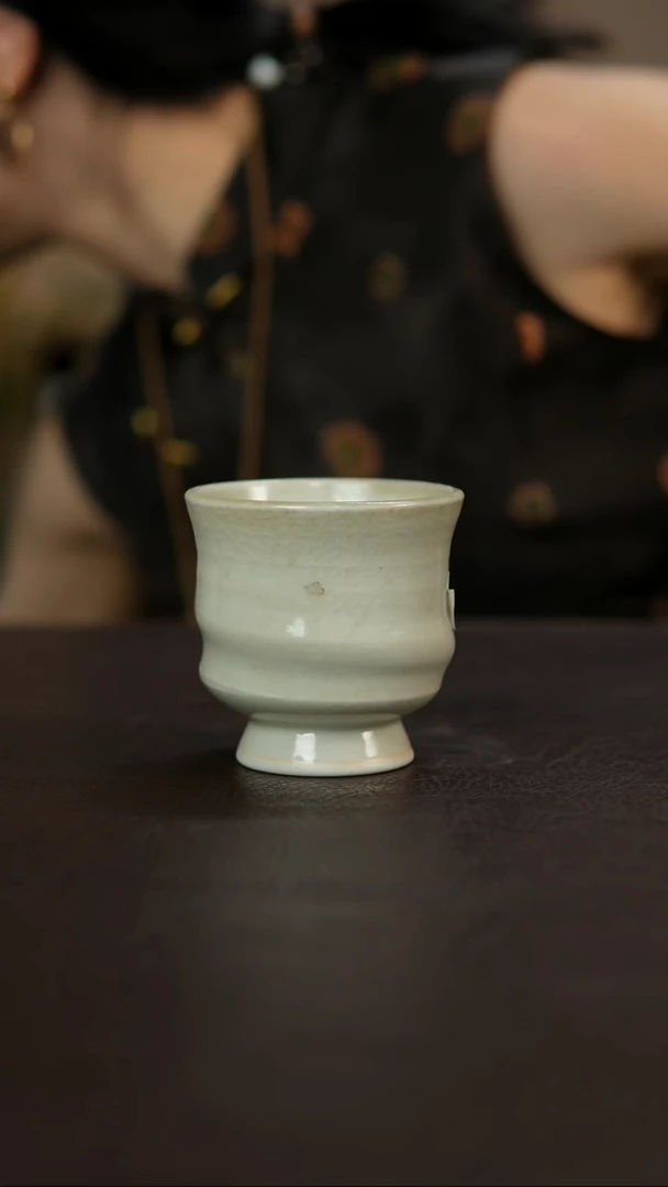 杯景德镇陶瓷杯碗柴烧多人