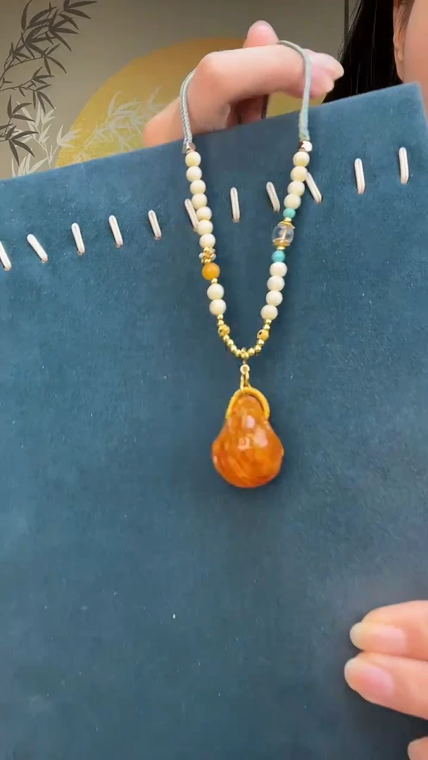 裸石琥珀未镶嵌A2578天然蜜蜡