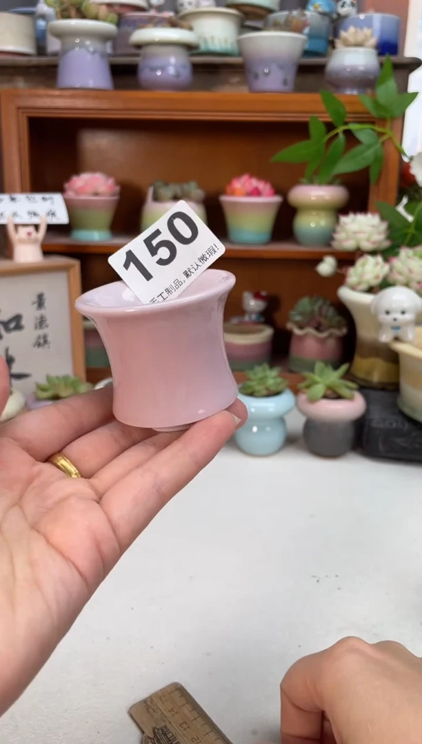 瓷片150知木小芳花盆