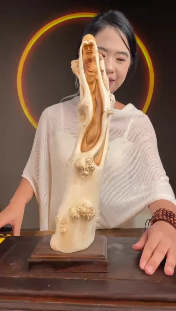 柏木（崖柏）手工摆件,先抢先得! 编号:213