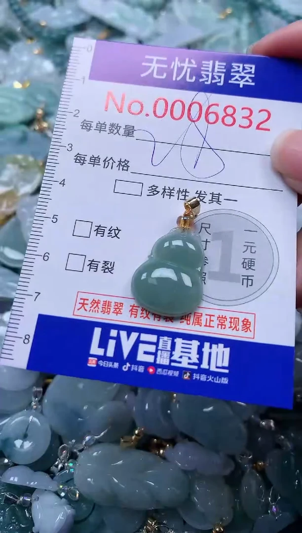 颈饰未镶嵌翡翠6832