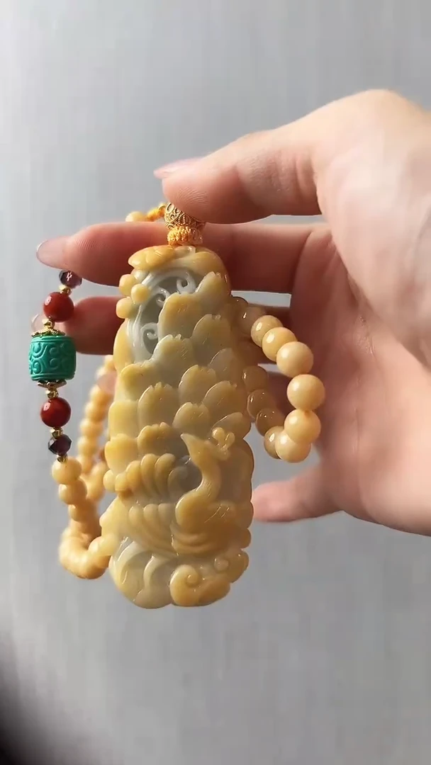 颈饰未镶嵌翡翠凤凰