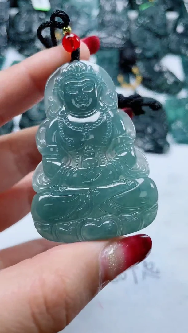 【闪购商品】翡翠颈饰未镶嵌多样性发货一件发货-度母