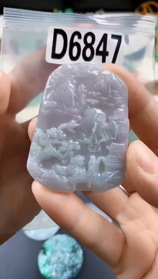 颈饰未镶嵌翡翠天然翡翠吊坠挂件