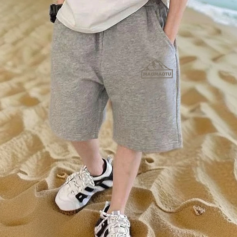男童短裤夏季薄款五分纯棉外穿运动休闲裤中大童儿童男孩裤子中裤