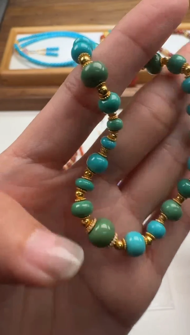 未镶嵌绿松石手串手串敖*～手串手串
