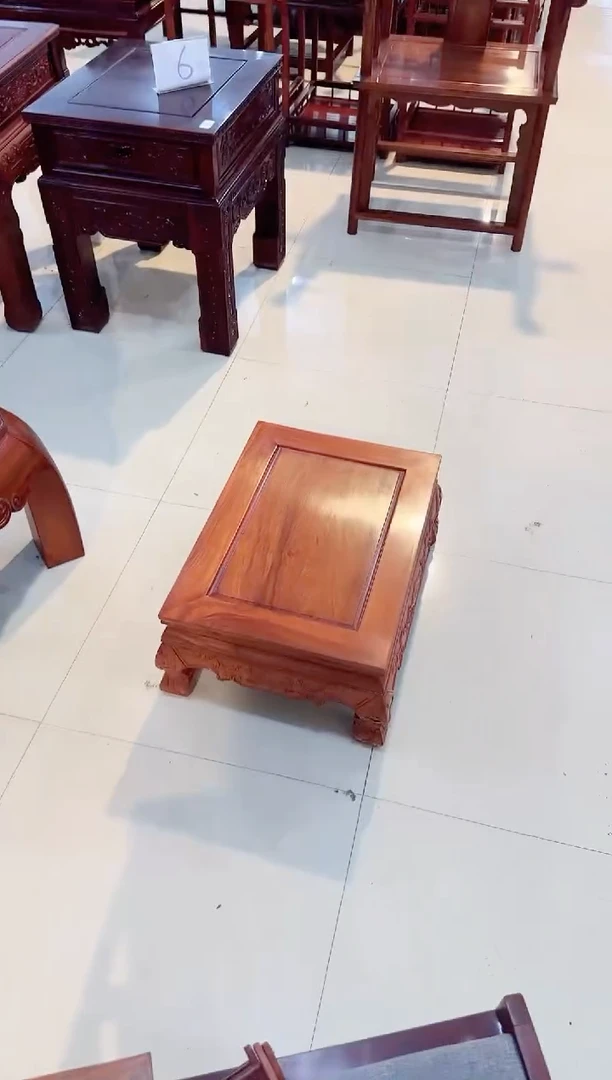 花梨木类家具国标红木刺猬紫檀炕几C1