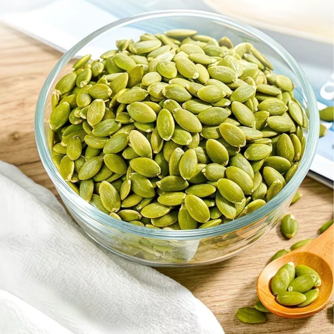 云南原味无壳生南瓜子仁颗粒饱满营养香脆即食休闲零食