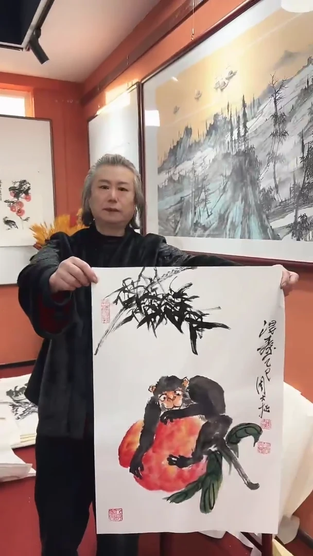 国画周大拙/国画/画心