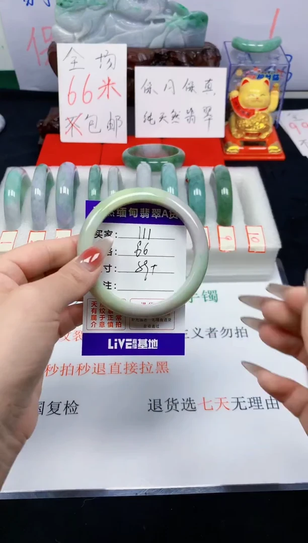 未镶嵌手镯翡翠111