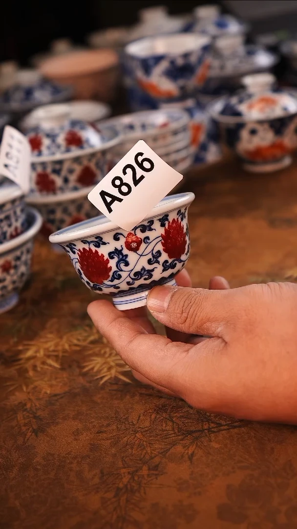 景德镇手工手绘茶器小-49