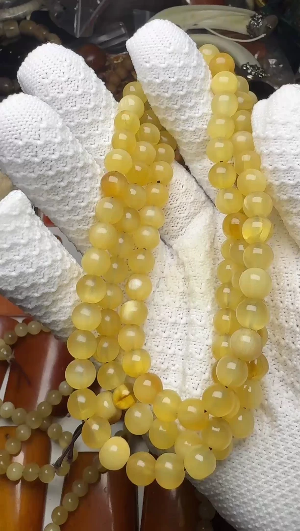 驼骨手串/手链0.8羊角108