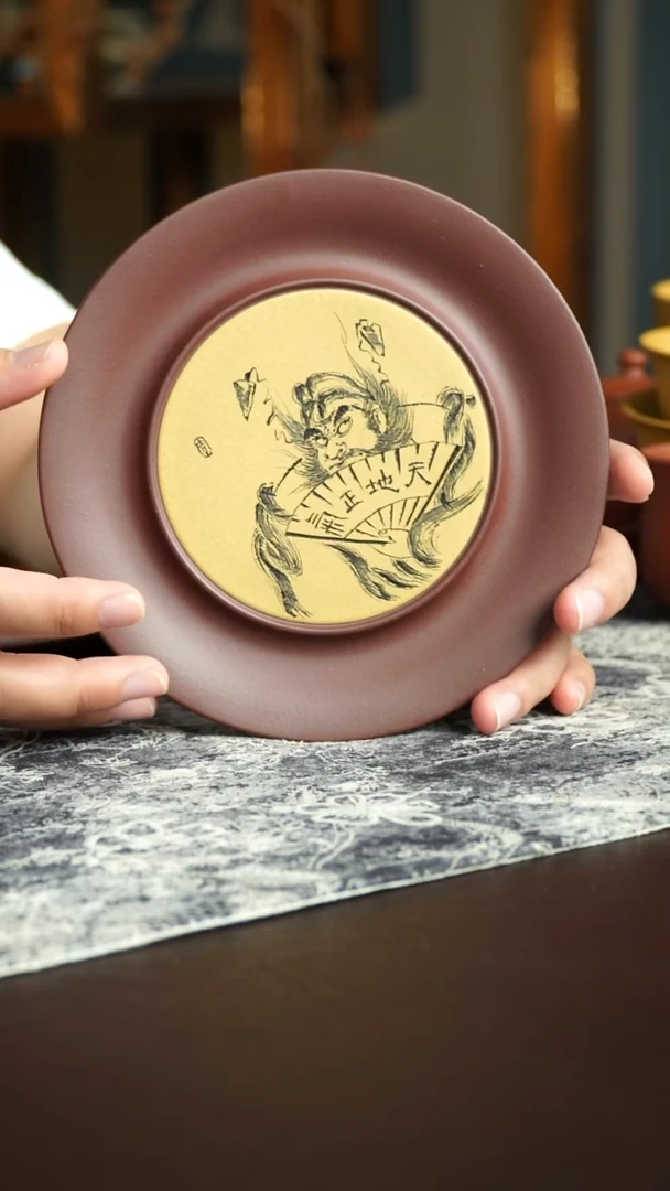 茶杯紫砂34号宜兴紫砂原矿作品