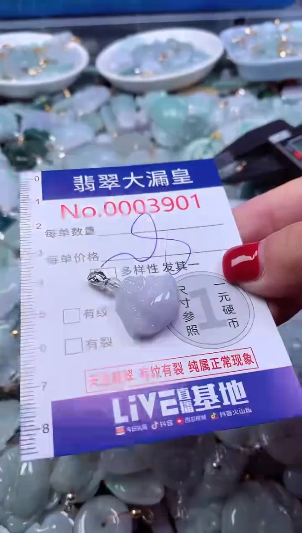 颈饰未镶嵌翡翠3901