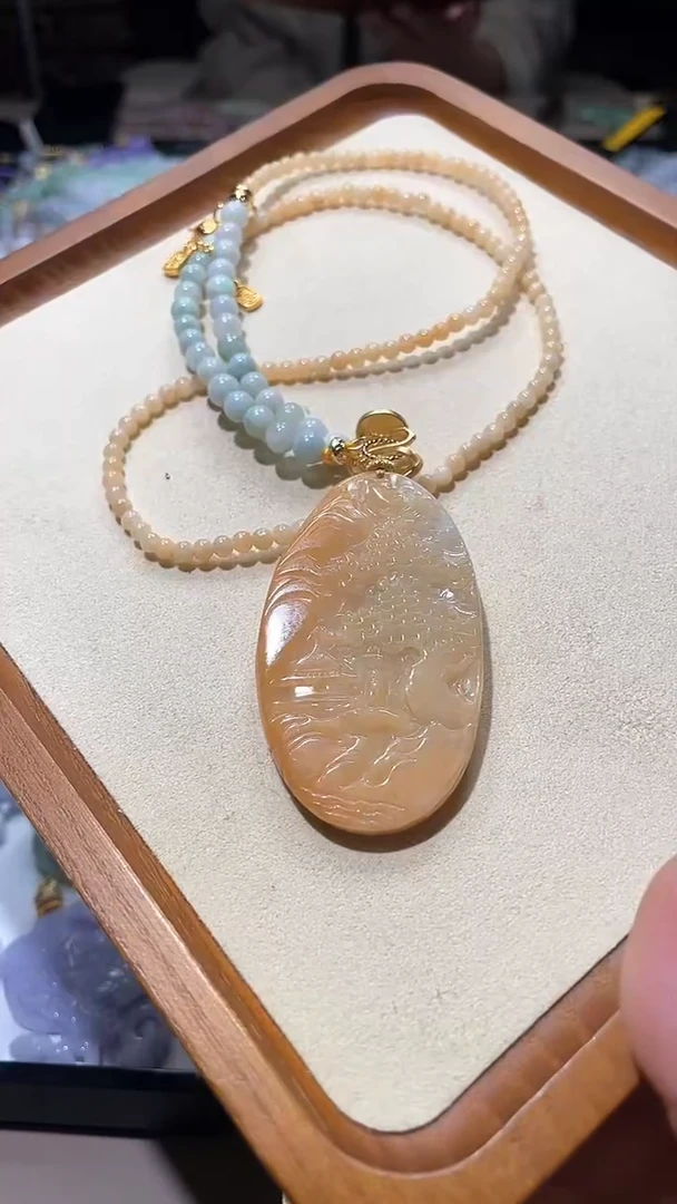 【闪购商品】翡翠颈饰未镶嵌吊坠