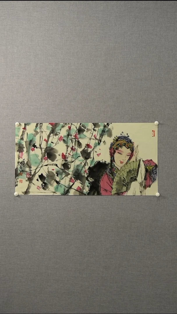 国画郑老师-人物-2平尺-07