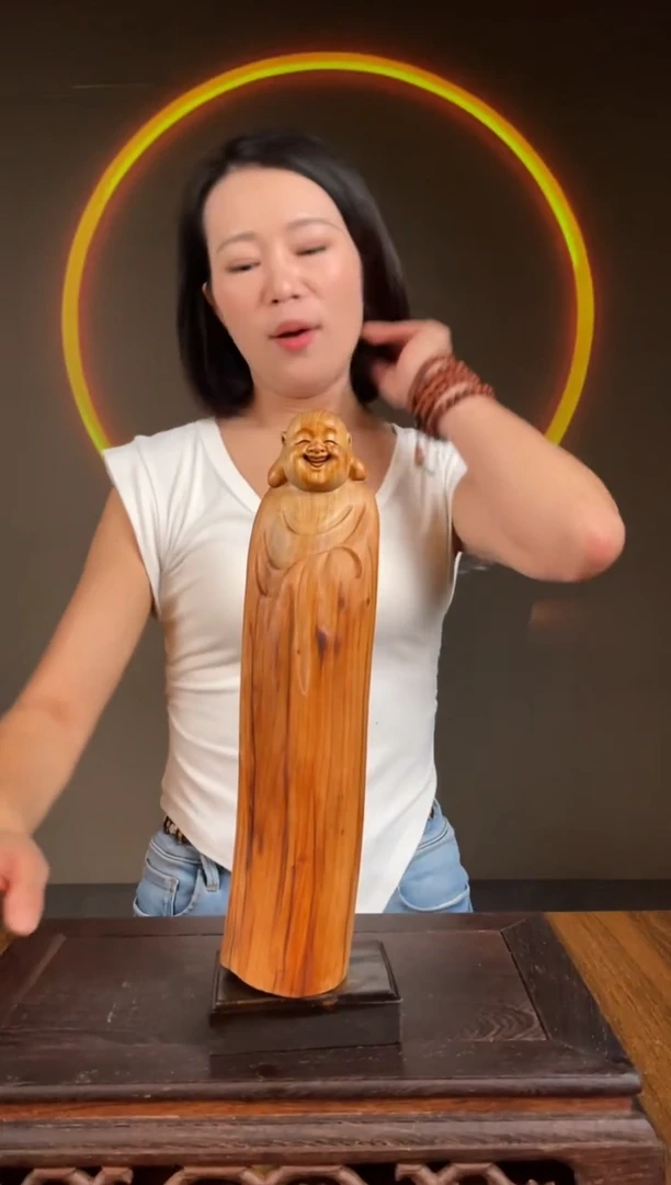 柏木（崖柏）手工摆件,先抢先得! 编号:81