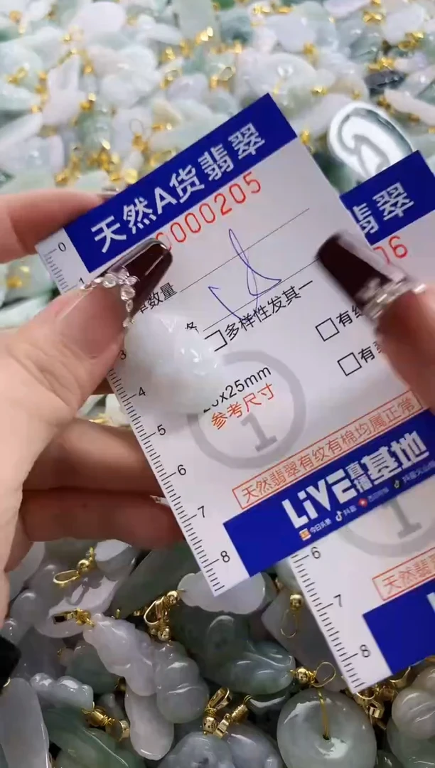 颈饰未镶嵌翡翠天然A货翡翠