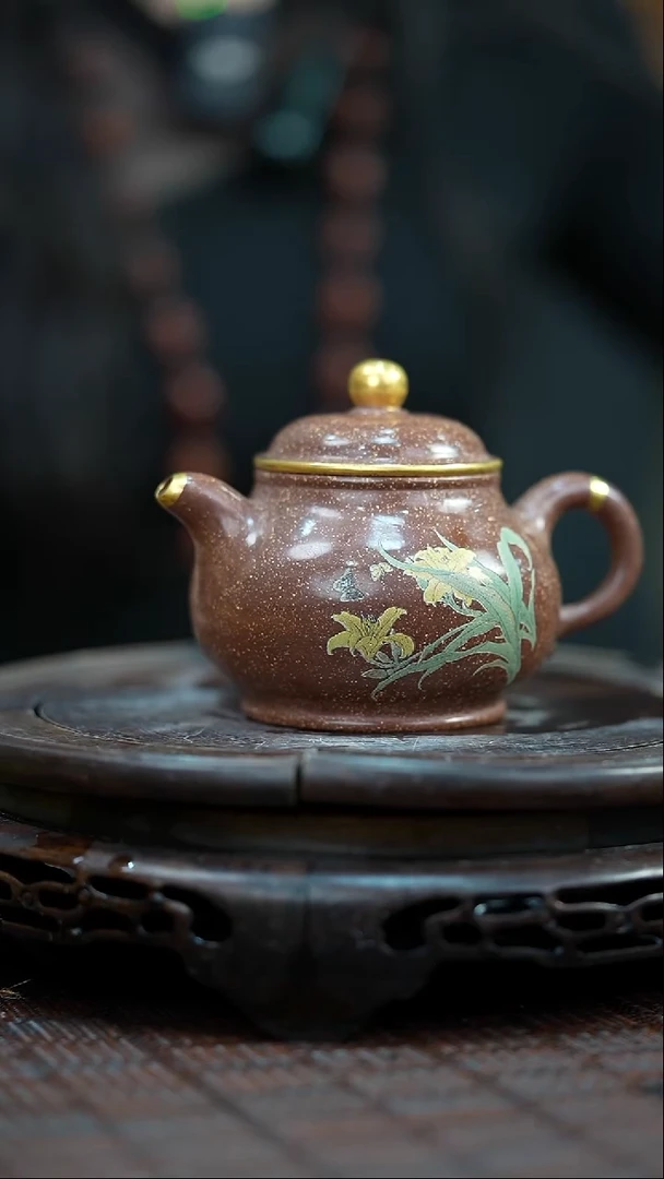 茶壶紫砂宜兴岁颐传砂原矿全手7