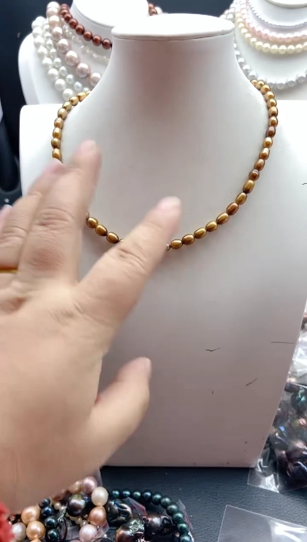 【闪购商品】淡水珍珠颈饰未镶嵌1