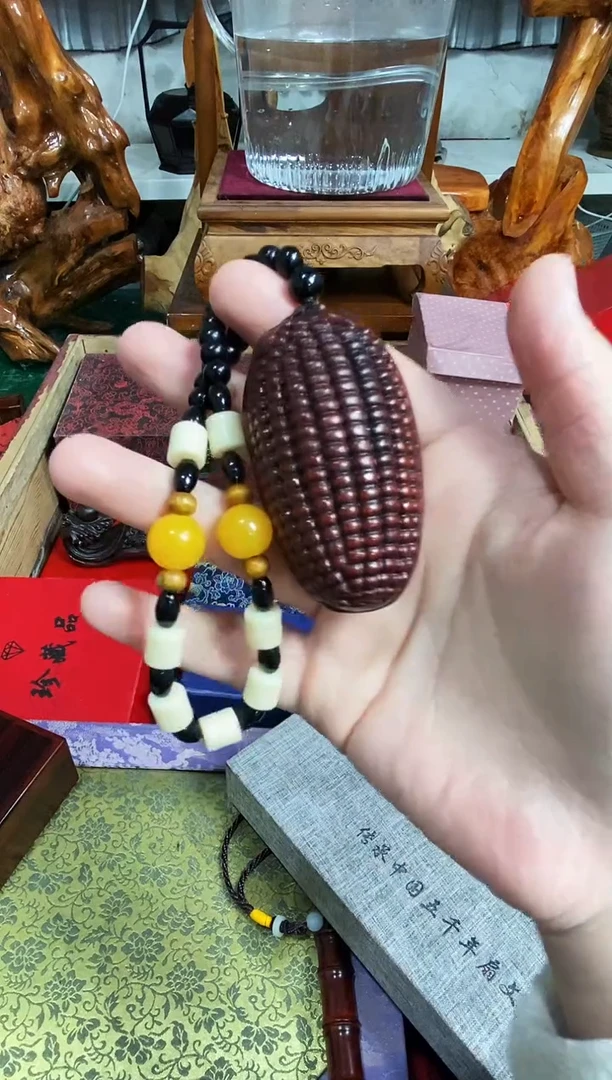 木质玉米手把件直播推荐直播推荐