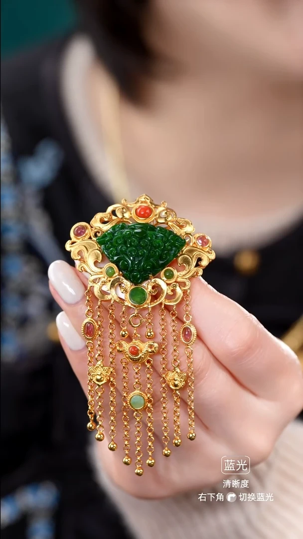 颈饰未镶嵌翡翠吊坠22