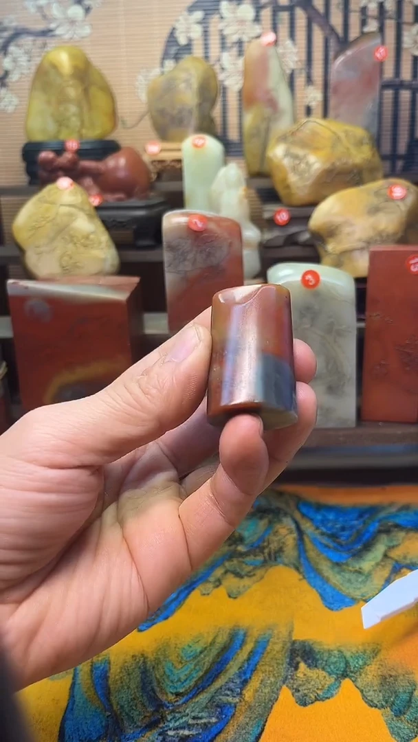 寿山石印石解*寿山石印章材料