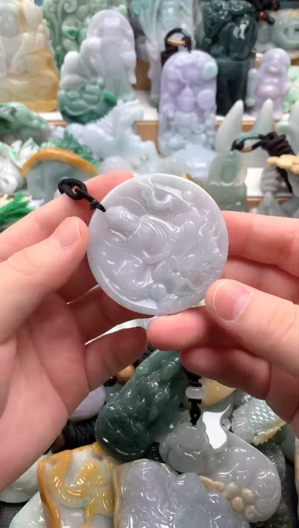 吊坠(不含链)未镶嵌翡翠1