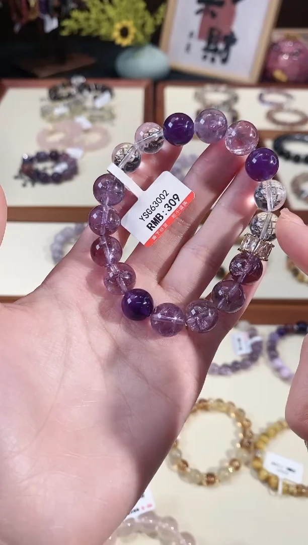 【闪购商品】水晶手链未镶嵌YSG63002 单圈颜色微差