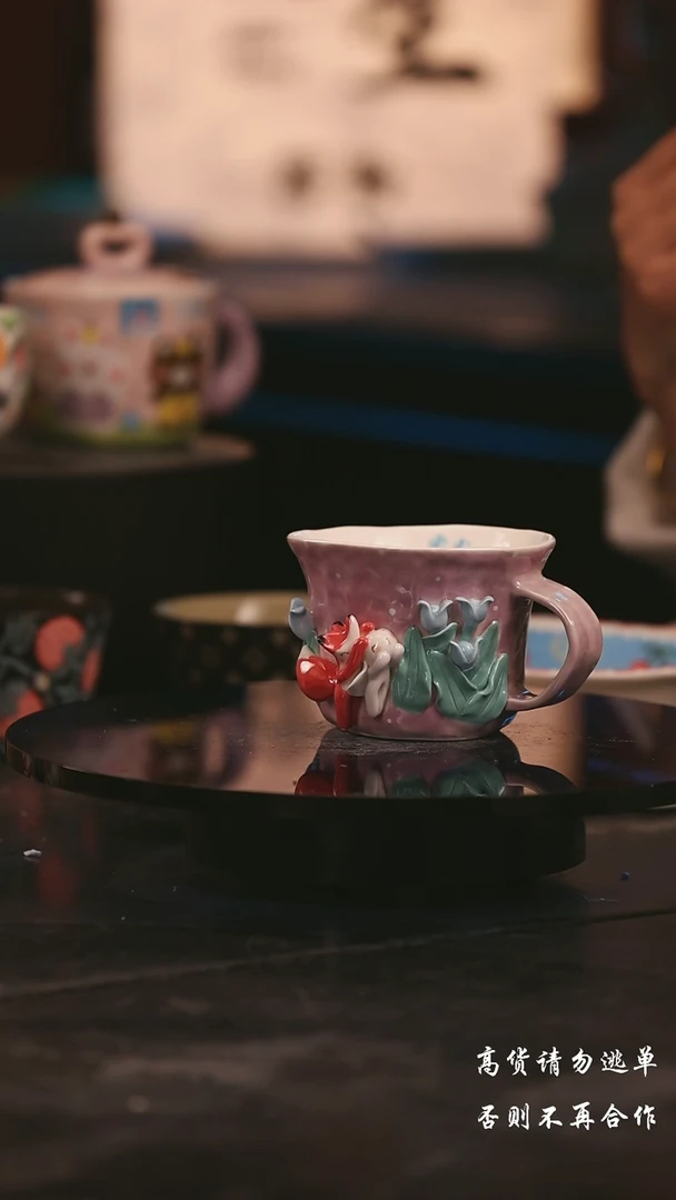 陶瓷景德镇可爱设计师款陶瓷