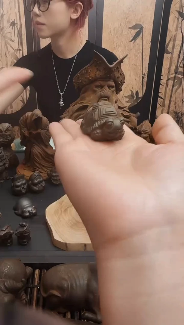 铁创意国潮家居摆件-小乌龟6.6