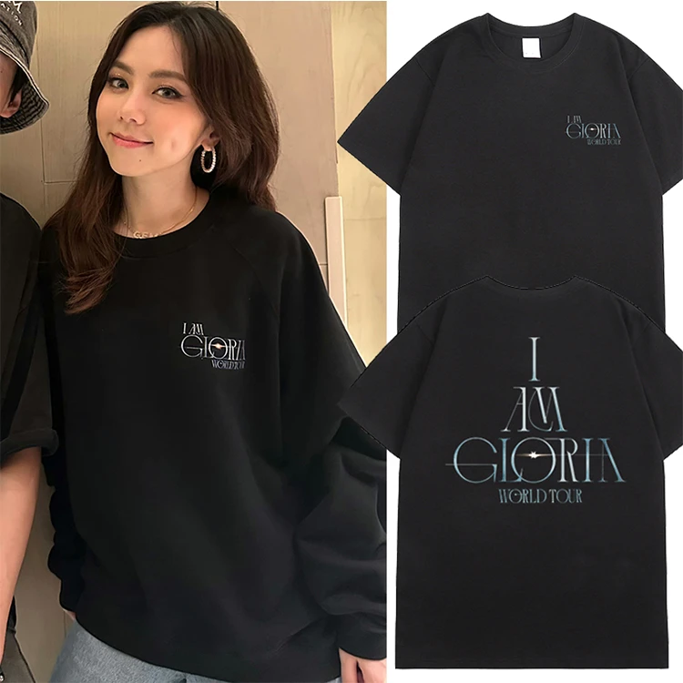 邓紫棋I AM GLORIA巡演唱会t恤GEM周边应援上衣230g应援服短袖