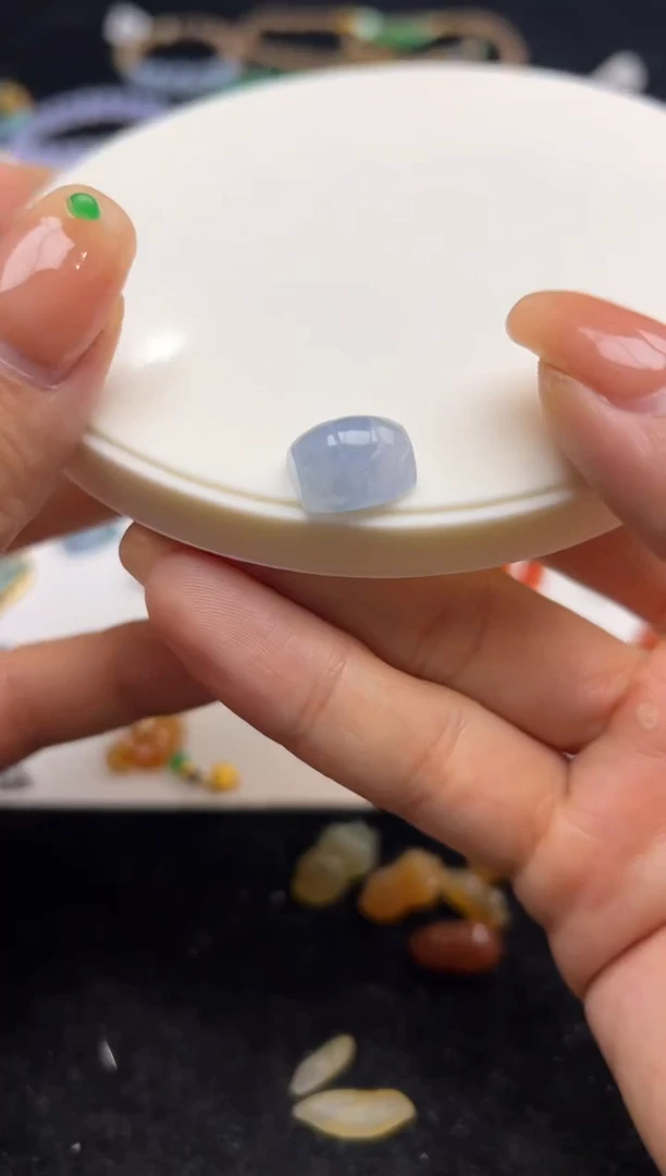 未镶嵌定制翡翠紫龟甲800+80