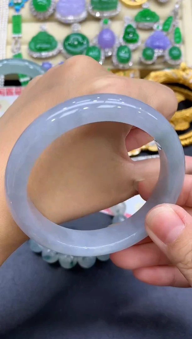 未镶嵌手镯翡翠498-中国好珍宝